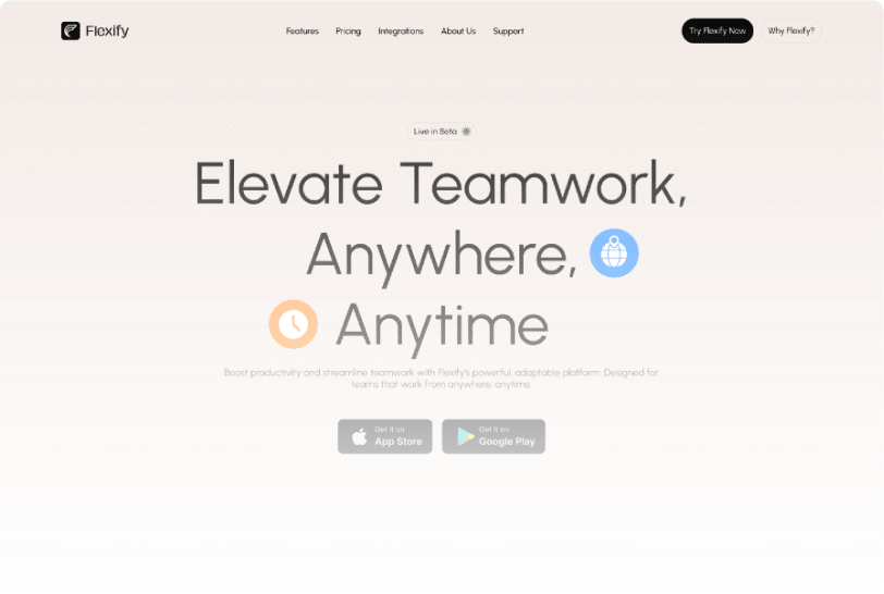 slide one from Sticky Header Effects for Elementor