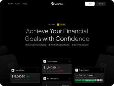 CashIQ from Sticky Header Effects for Elementor
