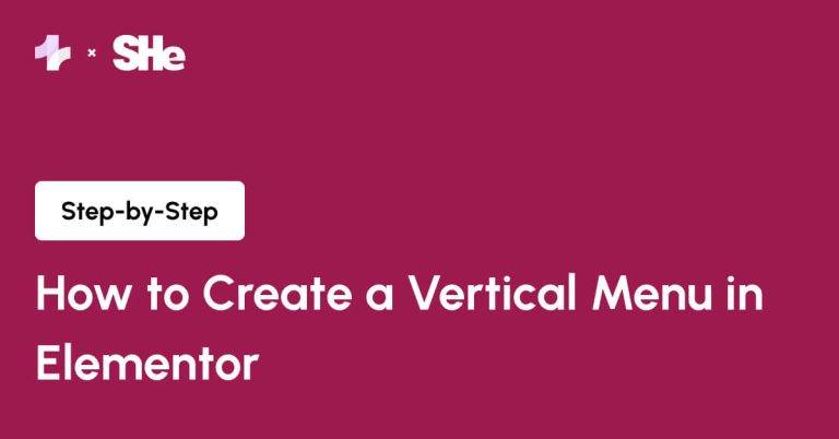 How to Create a Vertical Menu in Elementor from Sticky Header Effects for Elementor