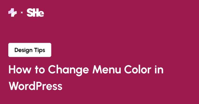 How to Change Menu Color in WordPress from Sticky Header Effects for Elementor