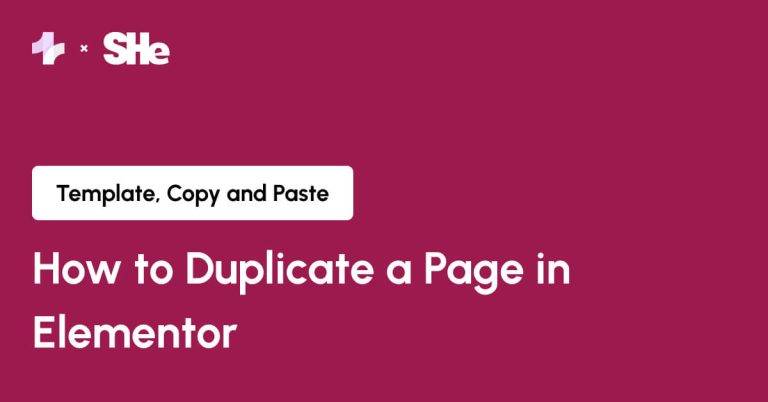 How to Duplicate a Page in Elementor from Sticky Header Effects for Elementor