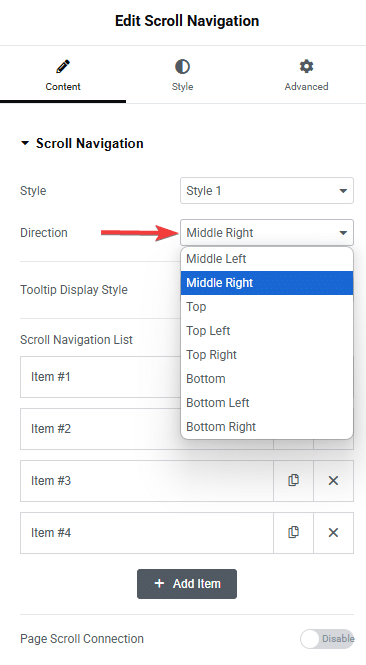 She Align Your Scroll Menu from Sticky Header Effects for Elementor