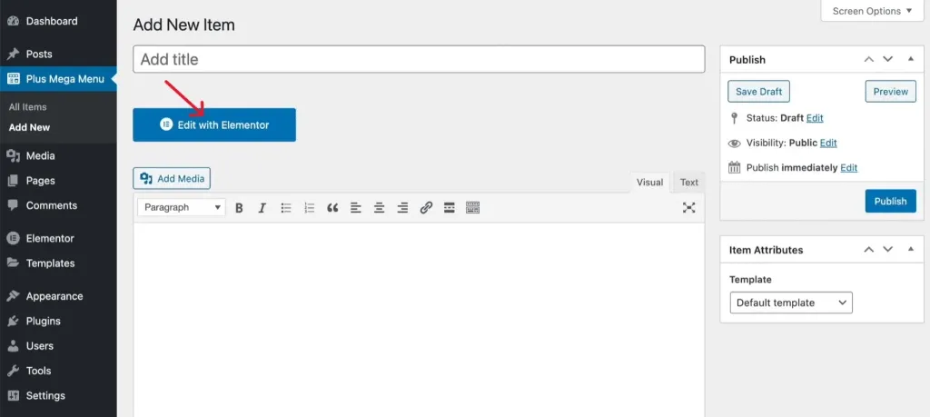 She Edit with Elementor 3 from Sticky Header Effects for Elementor
