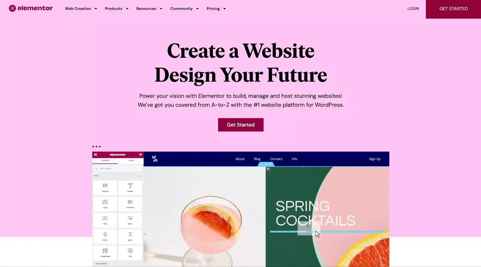 She Elementor 1 from Sticky Header Effects for Elementor