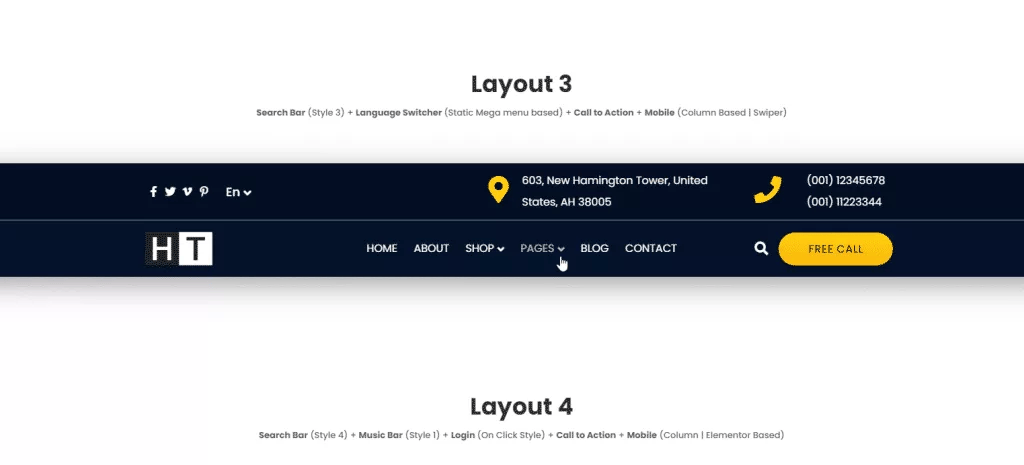 She Elementor Drop Down Sub Menu Behind Content Issue from Sticky Header Effects for Elementor