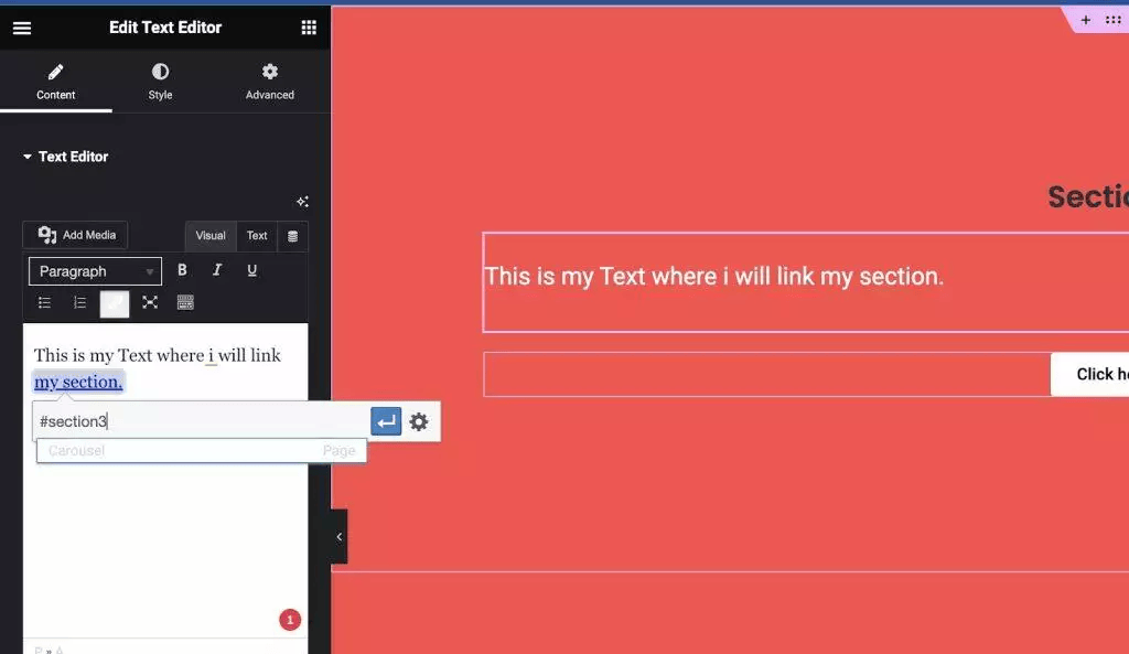 She Elementor Text Box 1 from Sticky Header Effects for Elementor