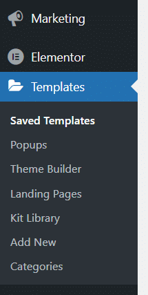She Export Elementor Templates from Sticky Header Effects for Elementor