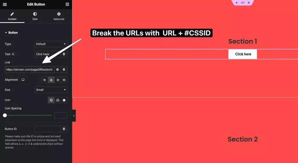 She How to Create Anchor Links to Different Pages in Elementor from Sticky Header Effects for Elementor