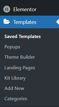 She Import Elementor Templates from Sticky Header Effects for Elementor