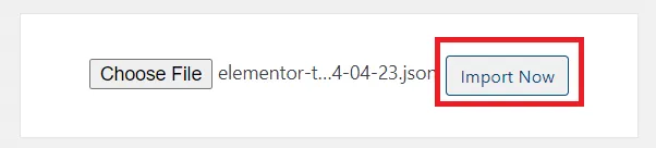 She Import Now 9 from Sticky Header Effects for Elementor