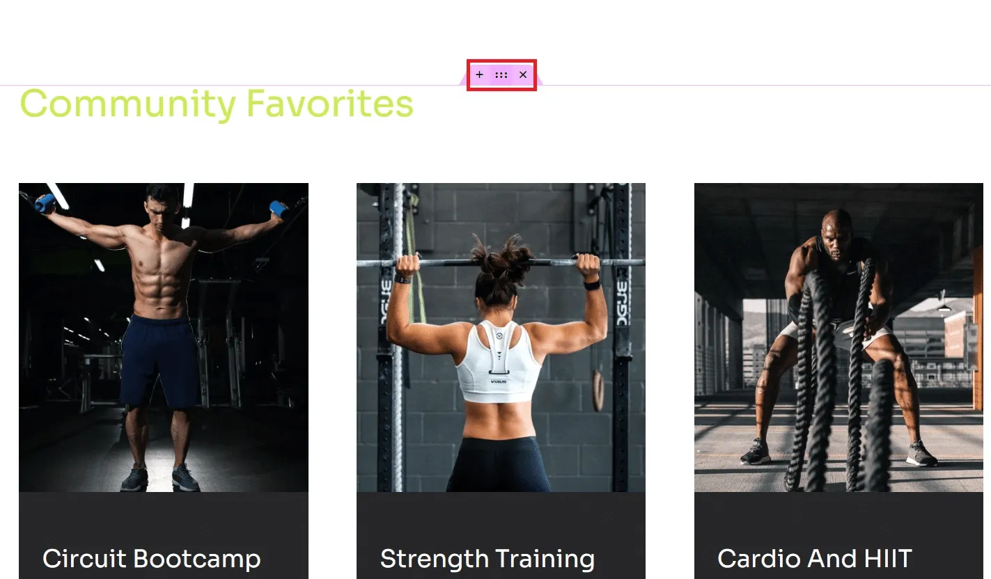 She Save Section as a Template from Sticky Header Effects for Elementor