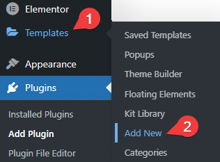 She Template Library from Sticky Header Effects for Elementor