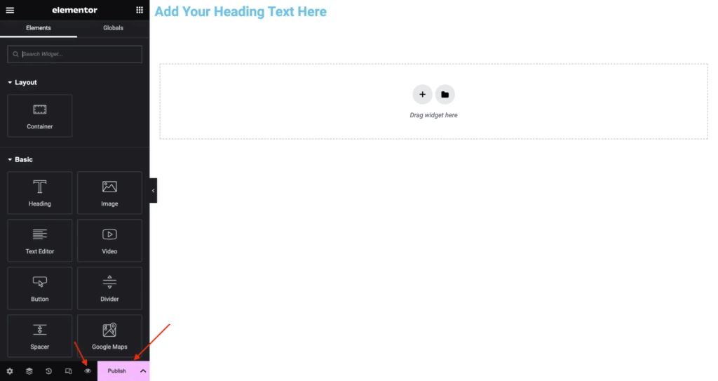 She publish from Sticky Header Effects for Elementor
