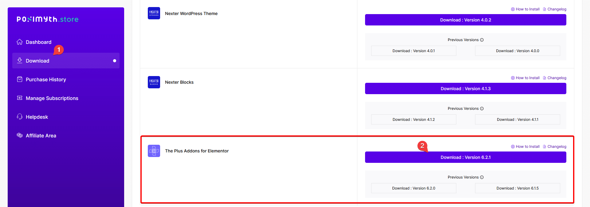She theplus elementor download pro version store from Sticky Header Effects for Elementor