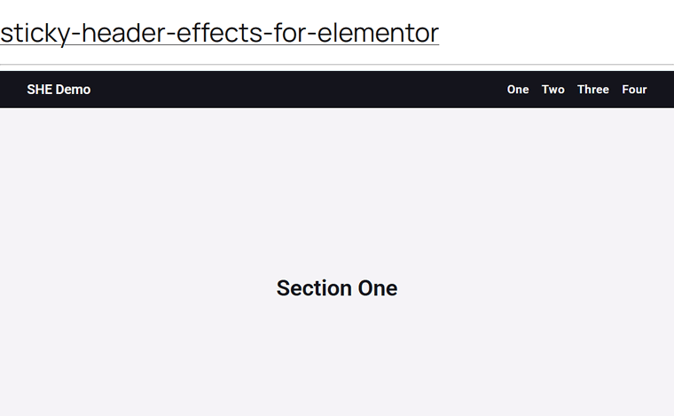 Anchor link landing a section below the sticky Elementor header instead of behind it